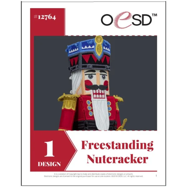 Freestanding Nutcracker from OESD - Image 2